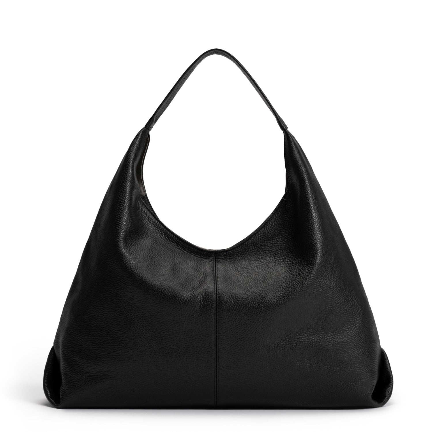 Isabel Bernard Honoré Grace black calfskin leather shoulder bag IB25093-001