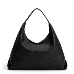 Isabel Bernard Honoré Grace black calfskin leather shoulder bag IB25093-001