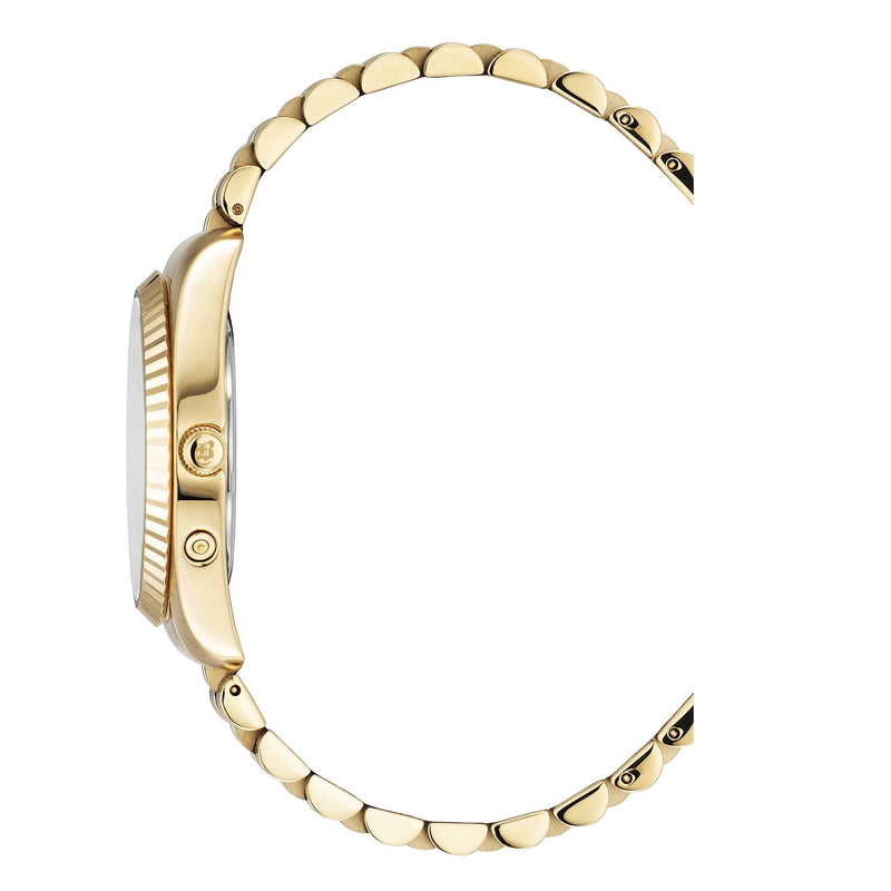 Jacques du Manoir Inspiration Multifunction Goldfarbene Edelstahl Unisex-Armbanduhr JWN06103-zoom-