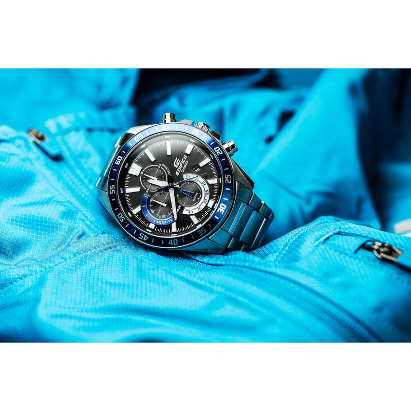 Edifice Classic herren Silber EFV-620D-1A2VUEF-zoom-