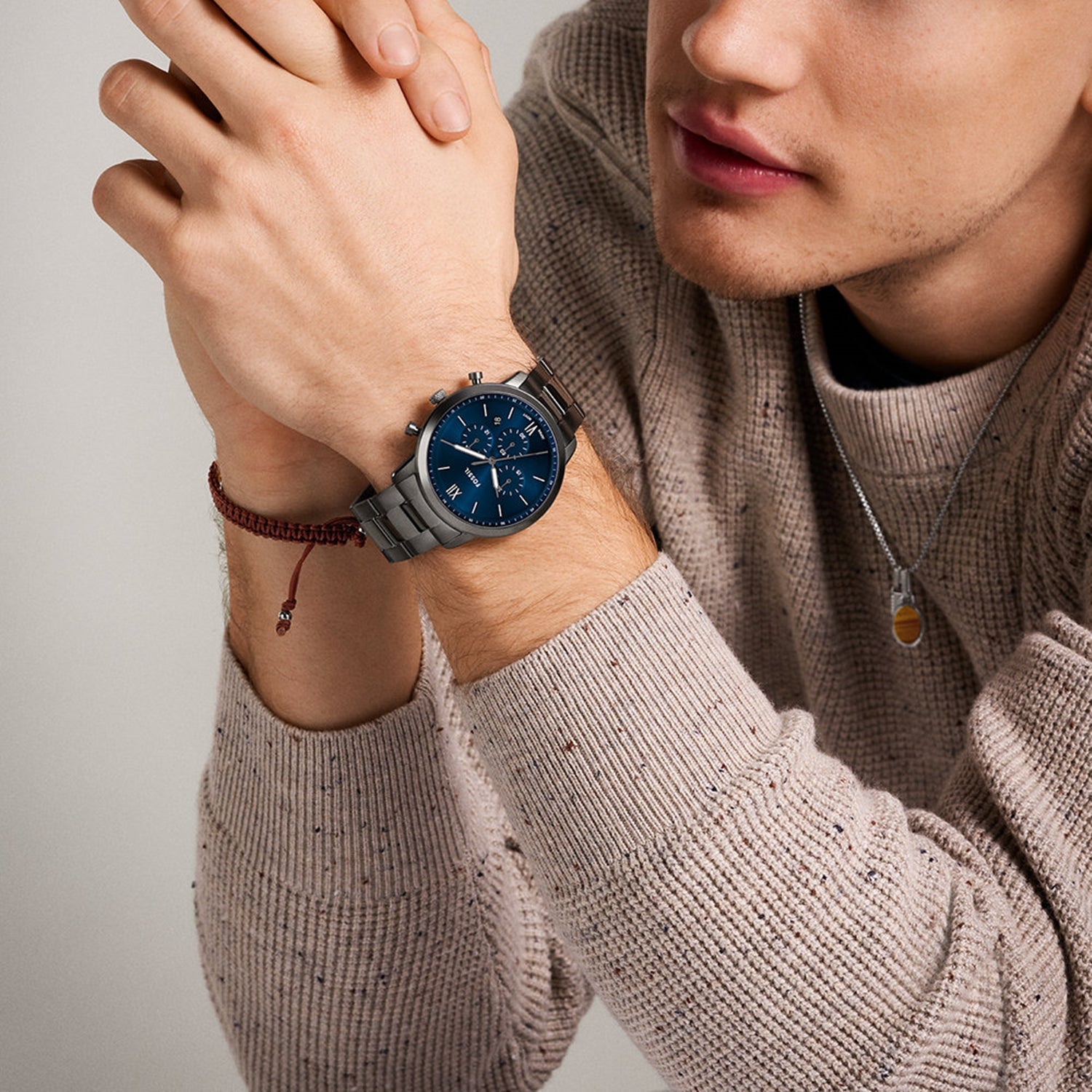 Fossil Neutra Blue Men's Watch FS6111