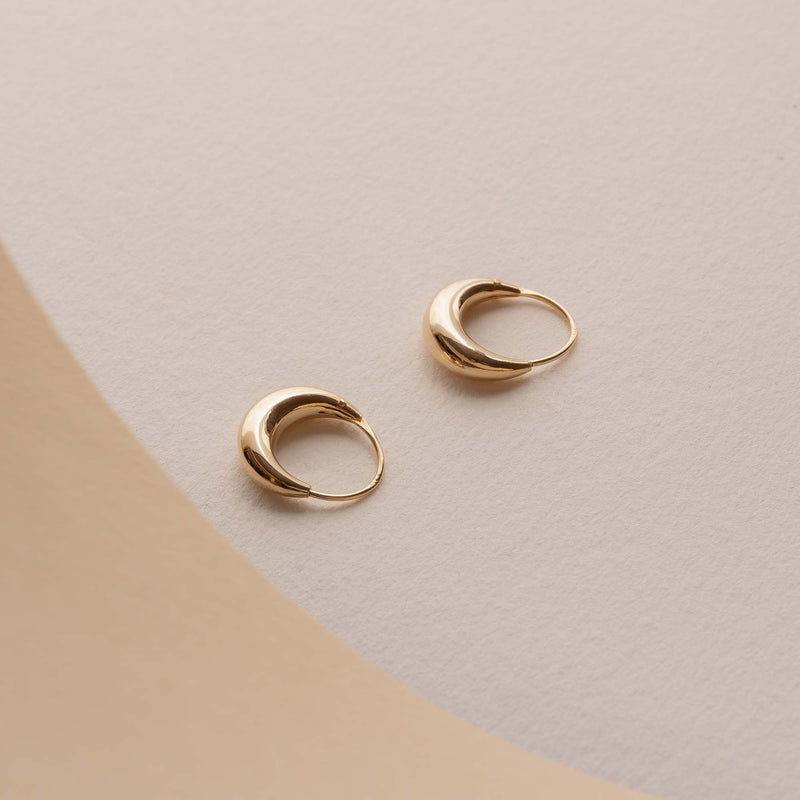 Isabel Bernard Rivoli Maryn 14 Karat | Gold Reif-Ohrringe IB360203-zoom-