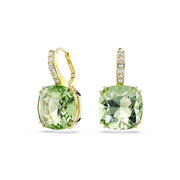 Swarovski Millenia Ohrringe in Goldoptik mit grünem Kristall 5764822