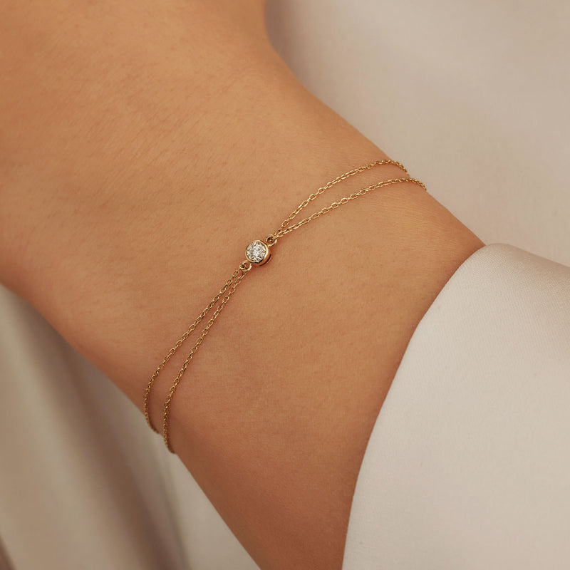 Isabel Bernard De la Paix damen Armband 585 Gold IBD320011-zoom-
