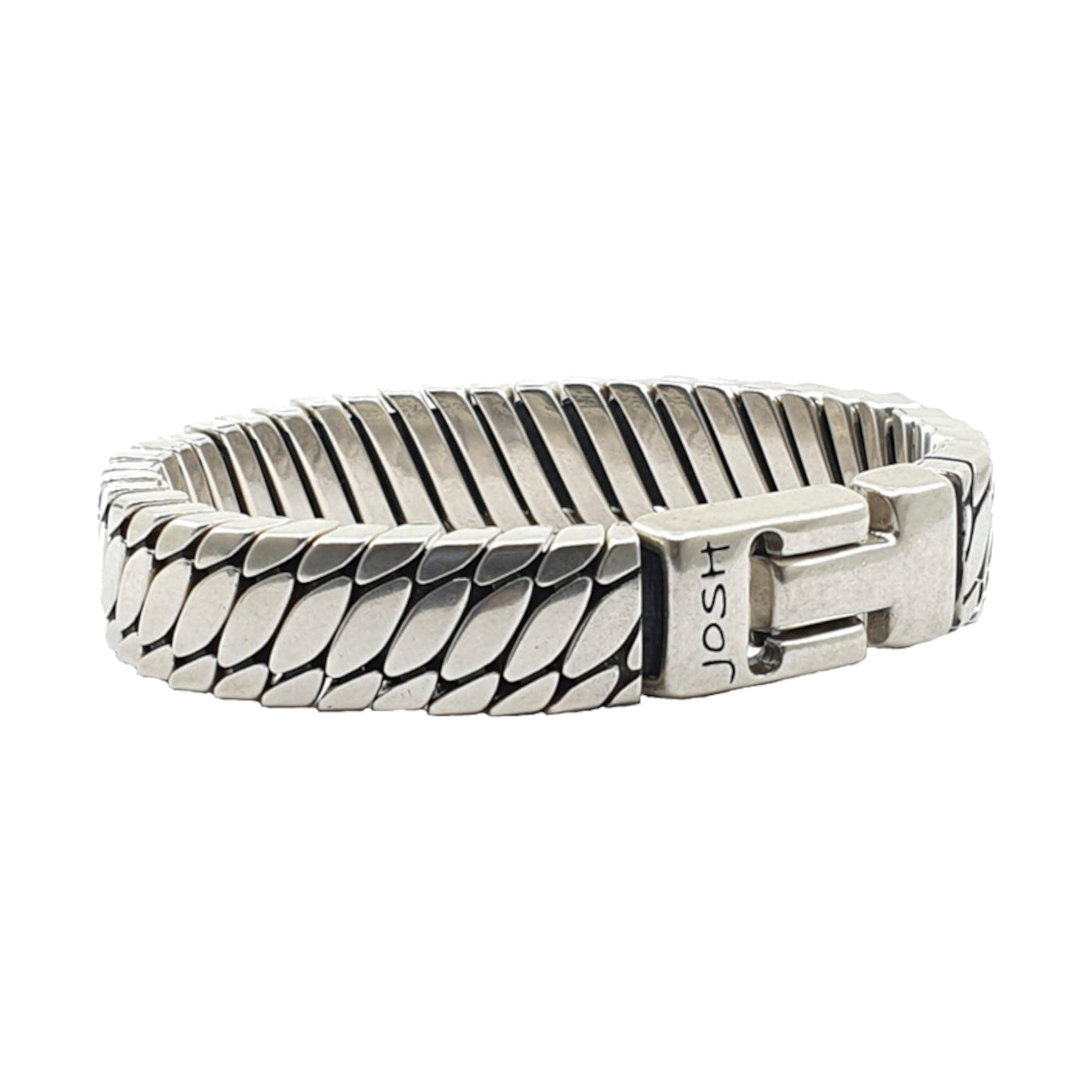 Josh Silver Bracelet 3494-BRA-S-M