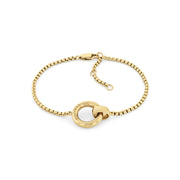 Tommy Hilfiger Circles Goldfarbenes Armband TJ2780947