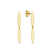 Beloro Jewels La Rinascente damen Ohrknöpfe 375 Gold BO360052