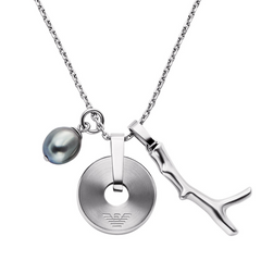 Emporio Armani Stainless Steel Men's Necklace EGS3315040