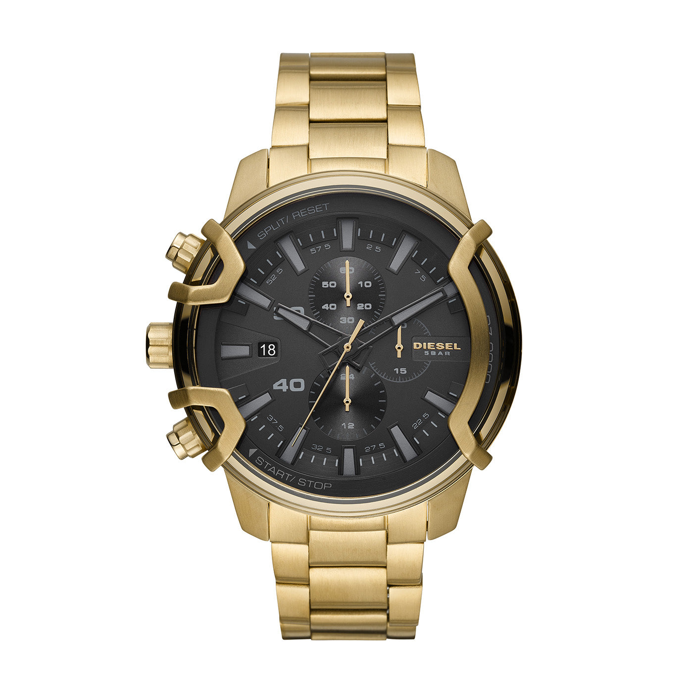 Diesel Griffed Gold Watch DZ4522