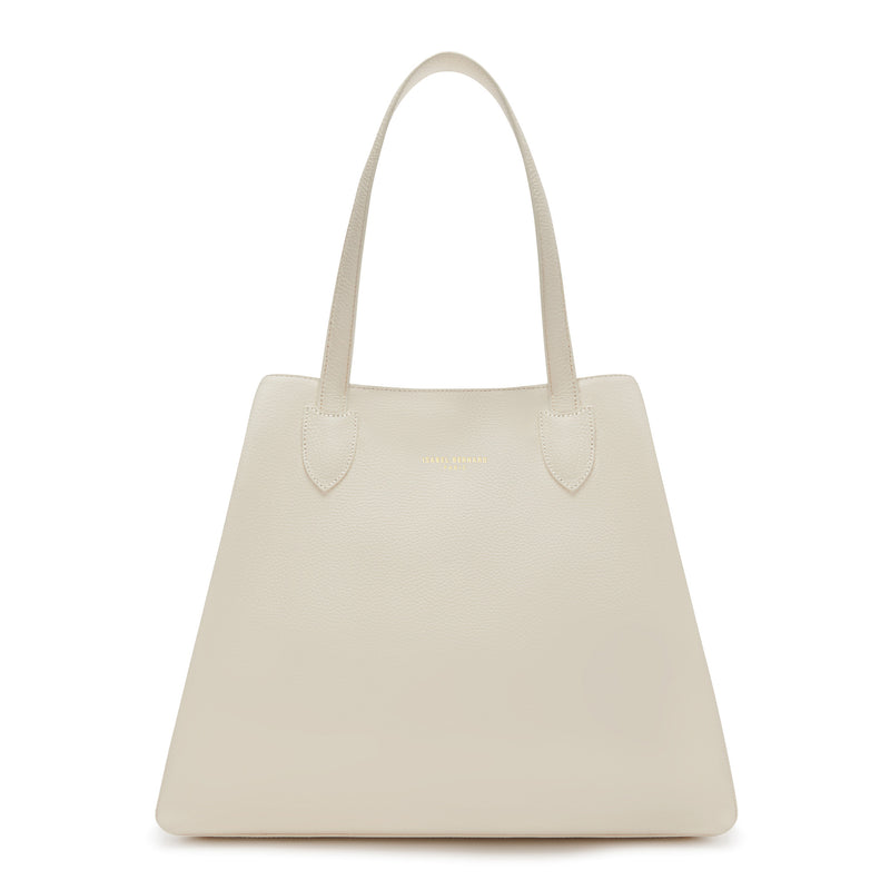 Isabel Bernard Honoré Francine Creme Kalbsleder Shopper IB25048-zoom-
