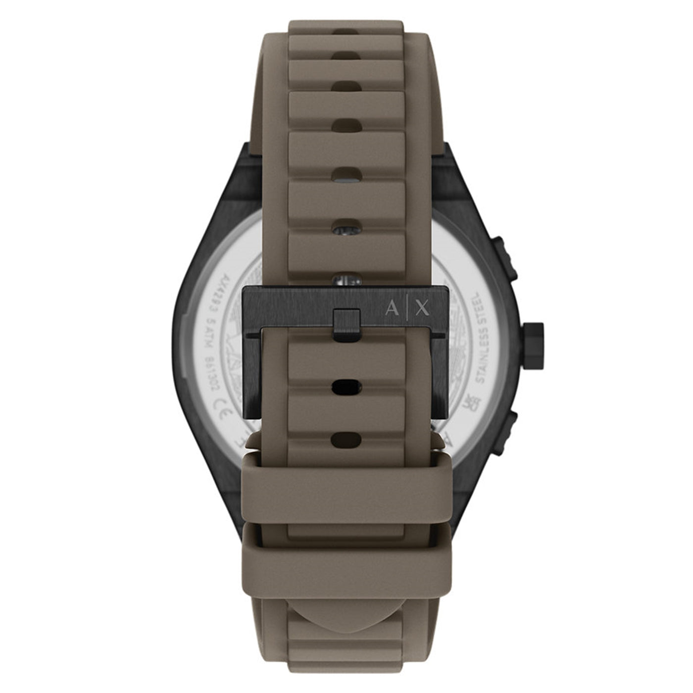 Armani Exchange Sync Round Brown Dial Watch AX4293