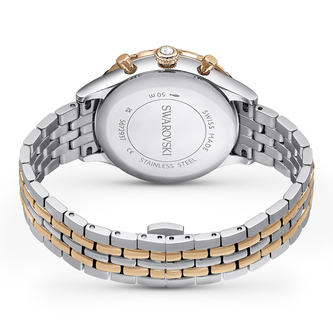 Swarovski Octea Chrono Silver Watch 5672937