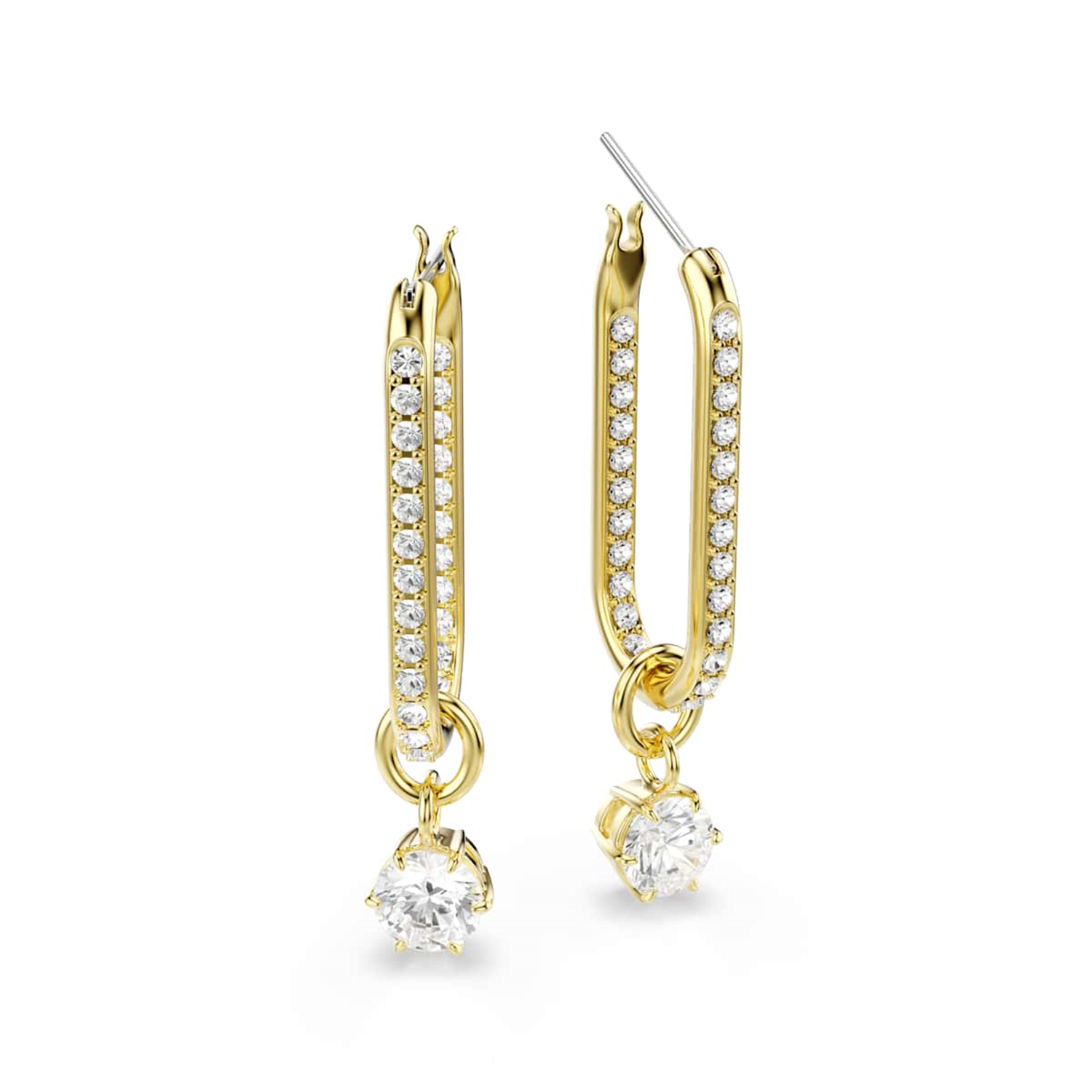 Swarovski Constella Gold Coloured Earrings 5728587