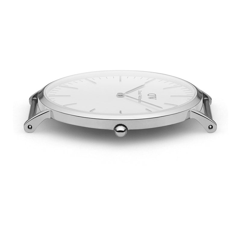 Daniel Wellington Herren Uhr Und Schwarzer Leder Kartenhalter Geschenkset DW00590019-zoom-