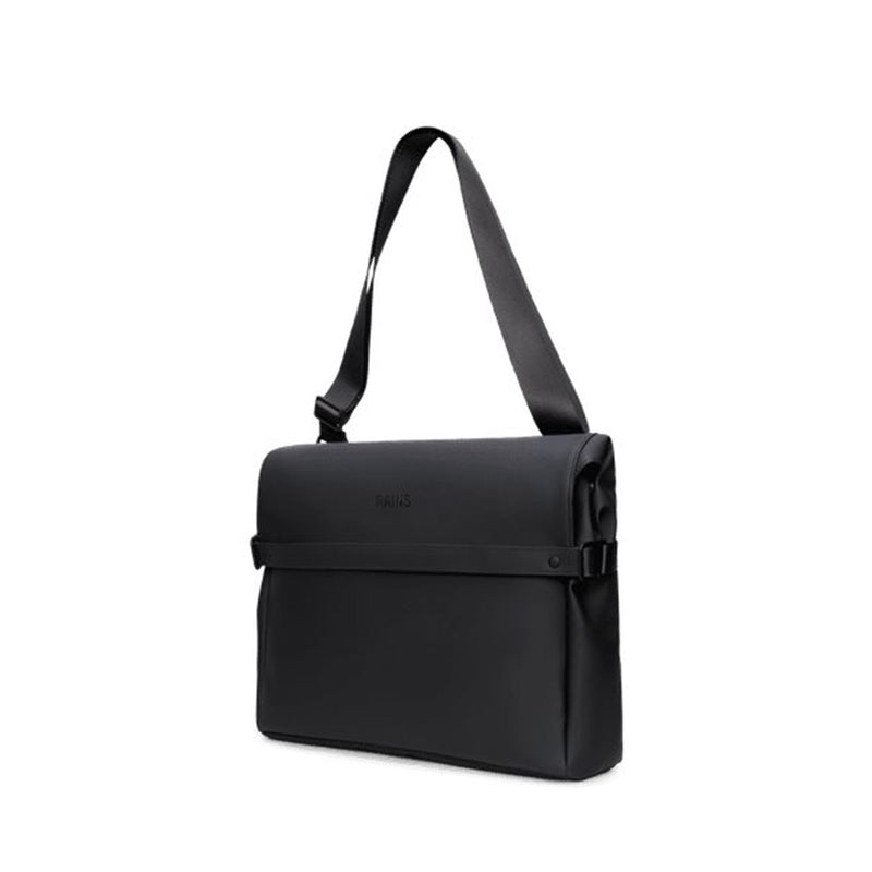 Rains OTG Black Messenger Bag R16400-01-zoom-