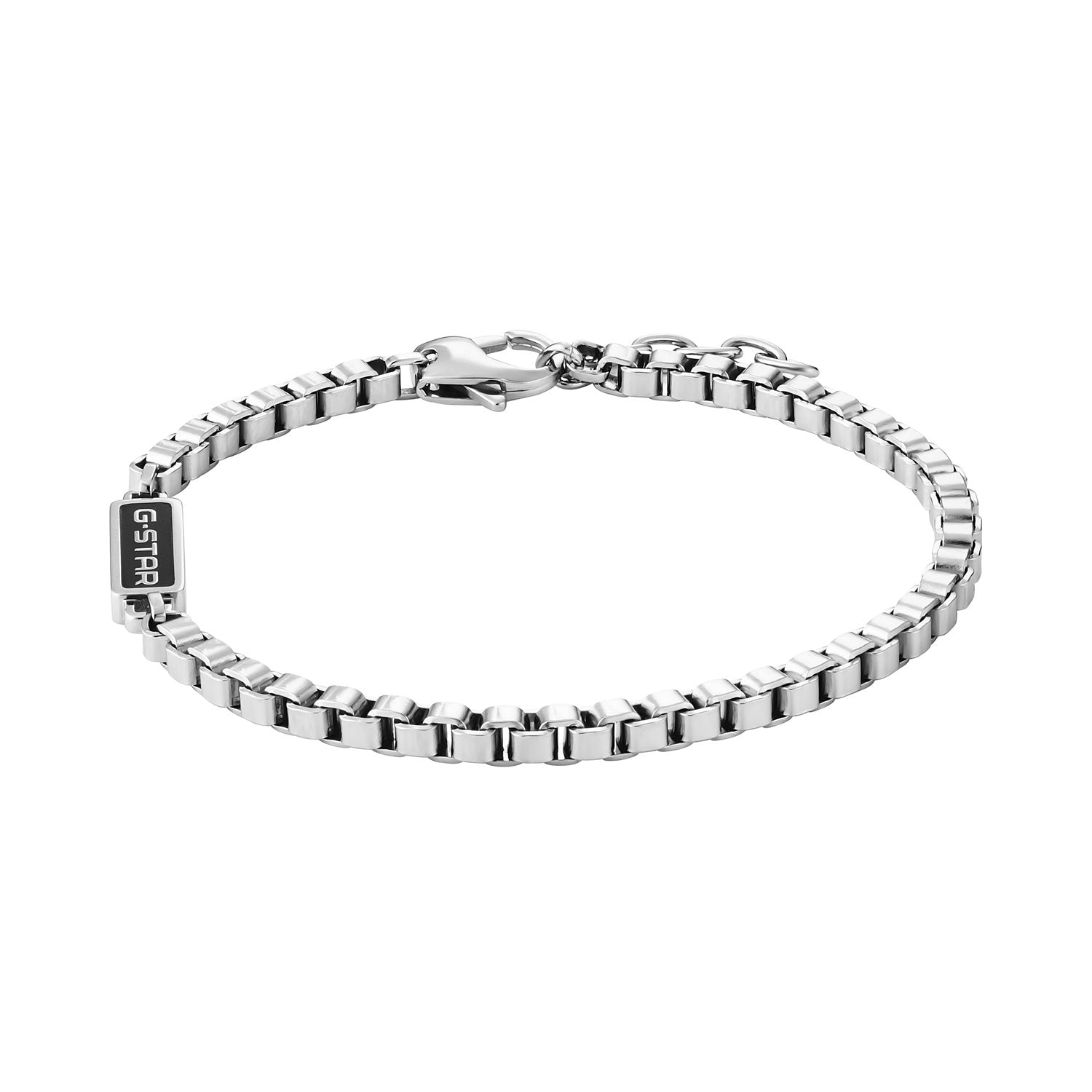 G-Star Floatcore Silver Box Chain Bracelet GSJ.100.05
