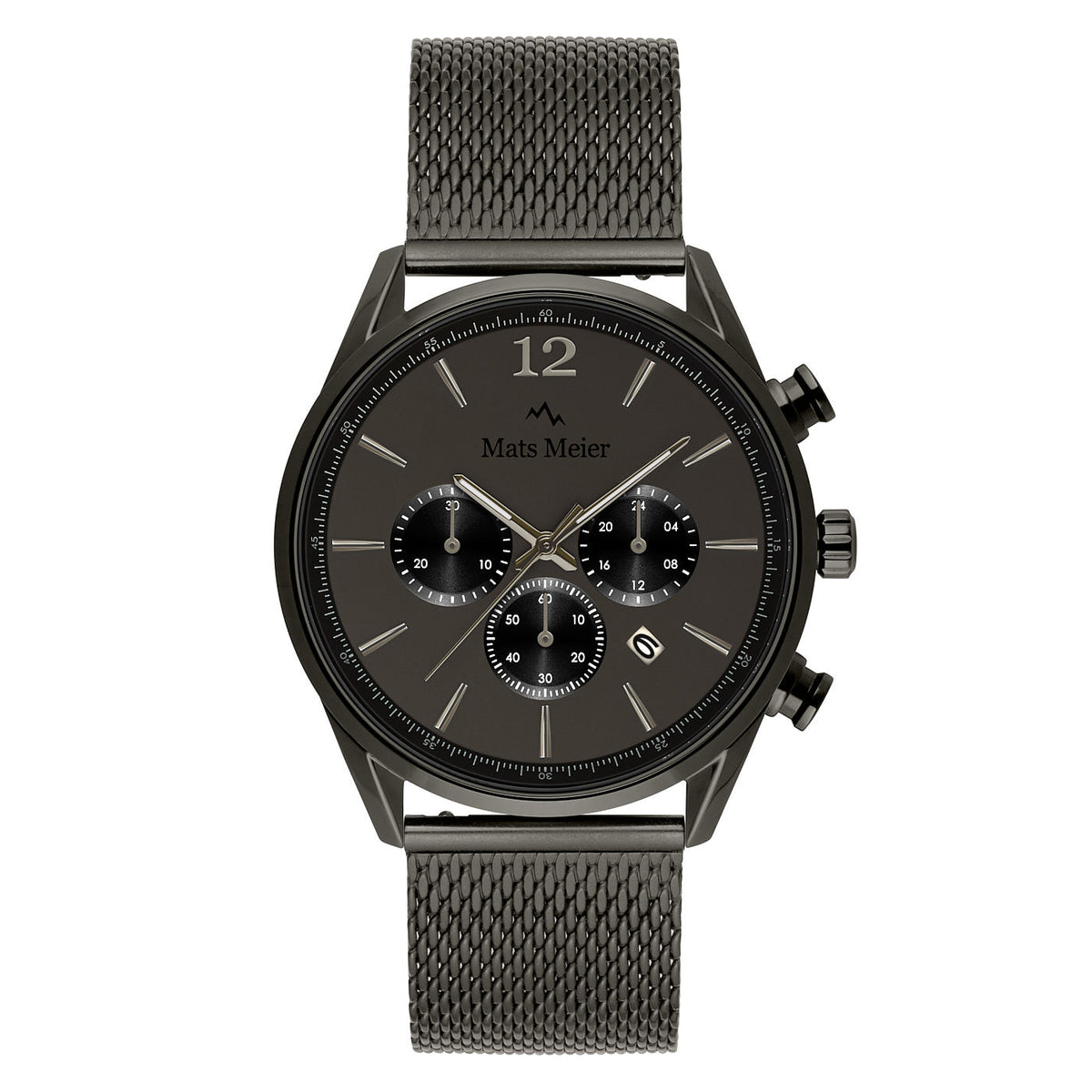 Mats Meier Grand Cornier Chrono Gunmetal Watch MM00125