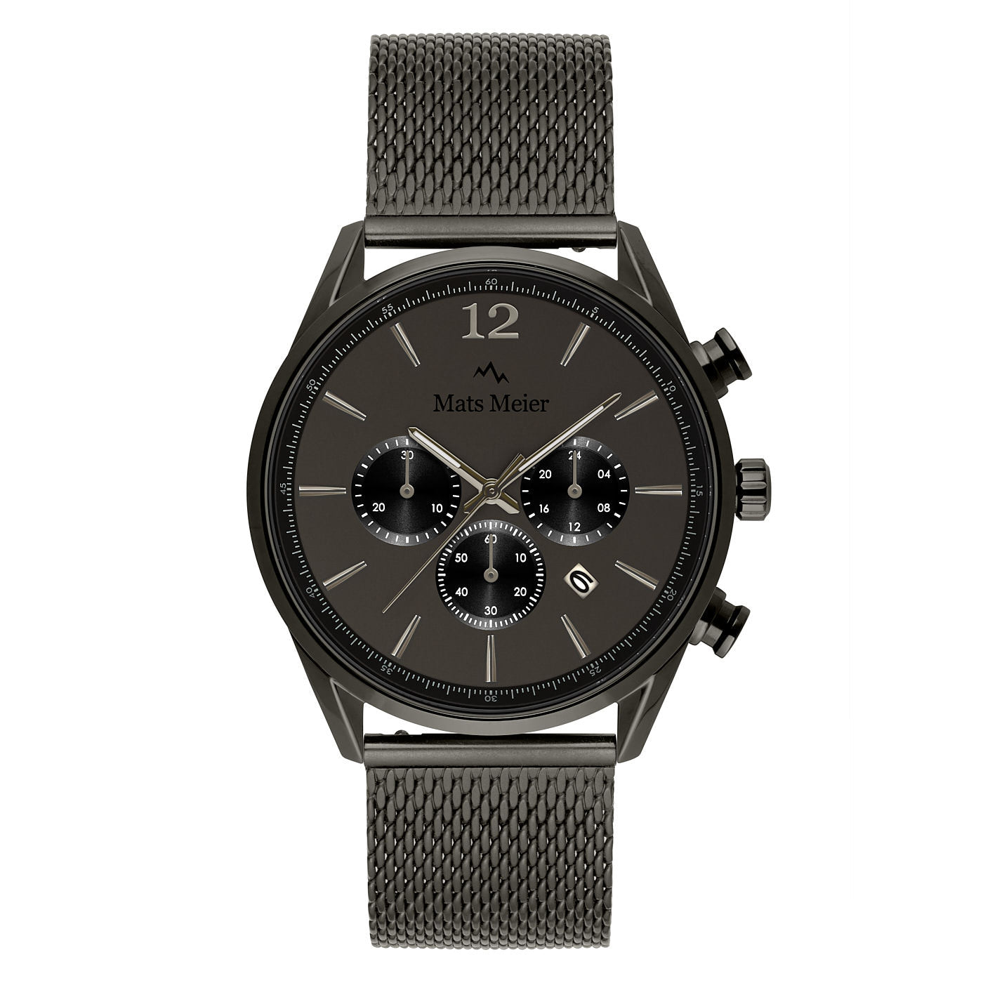 Mats Meier Grand Cornier Chrono Gunmetal Watch MM00125
