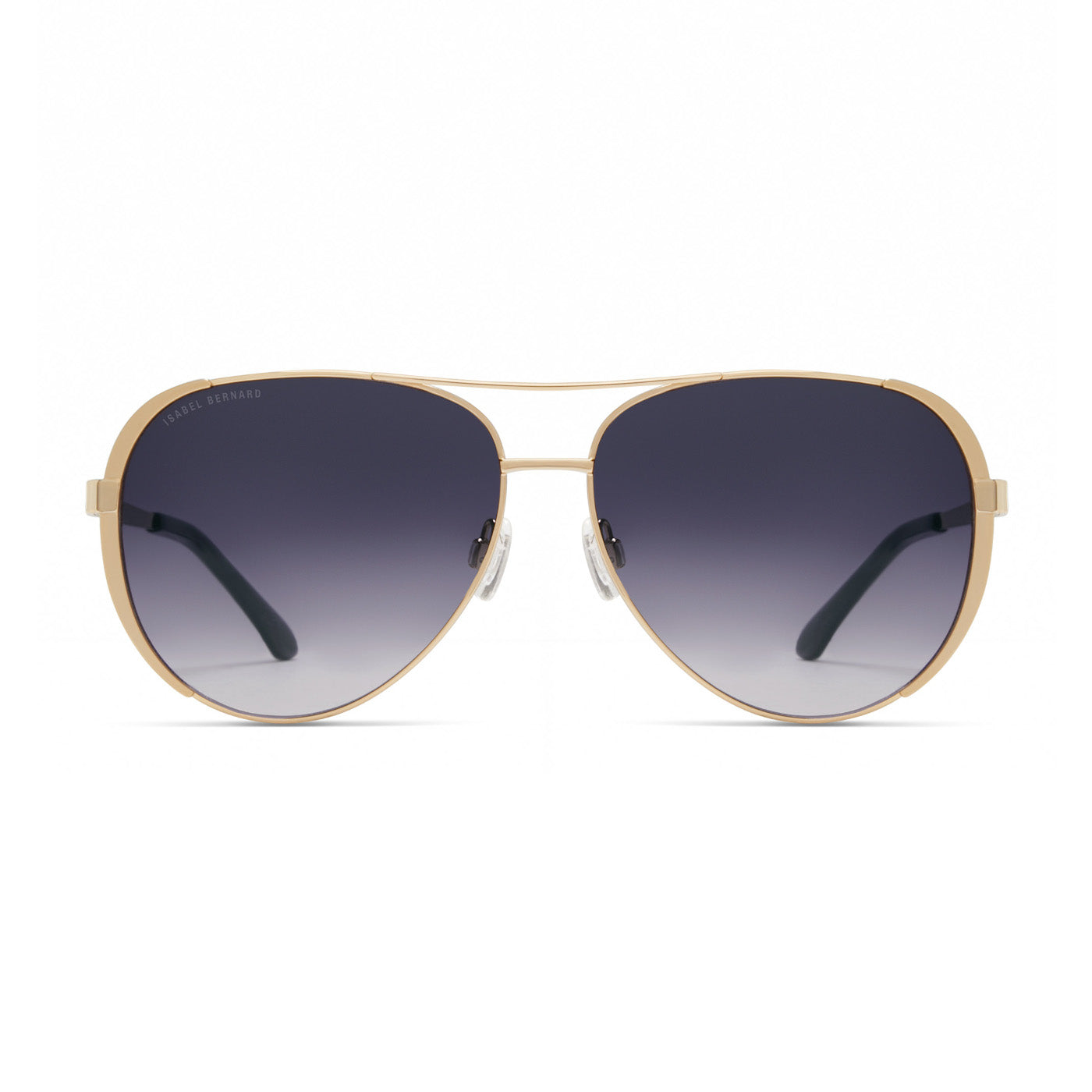 Isabel Bernard La Villette Ruby Gold-coloured Aviator Sunglasses IB400004-15-01