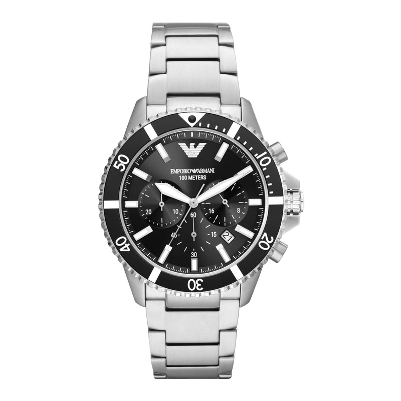 Emporio Armani herren Uhr Silber AR11360-zoom-