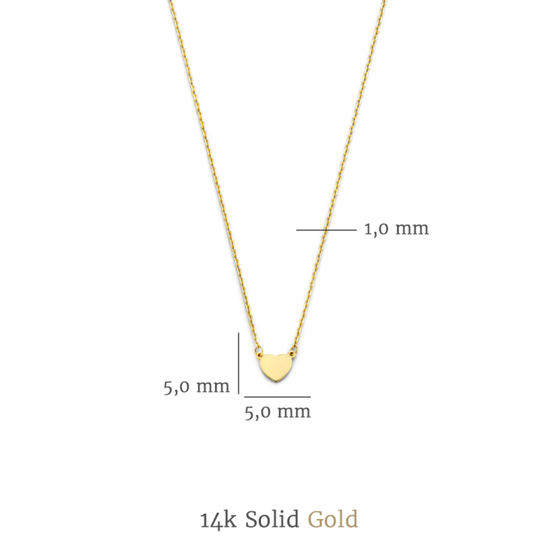 Isabel Bernard Cadeau d'Isabel 14 Karat | Gold Halskette und Armband Geschenksets IB90062-zoom-