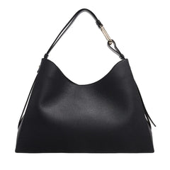 Furla Nuvola Black Leather Hobo bag 2001-A0630126