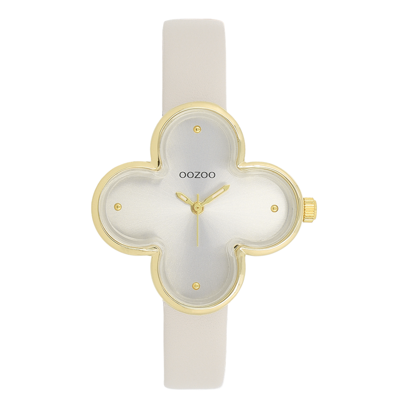 OOZOO Timepieces Moonbeam Kleeblatt Damenuhr C11521-zoom-