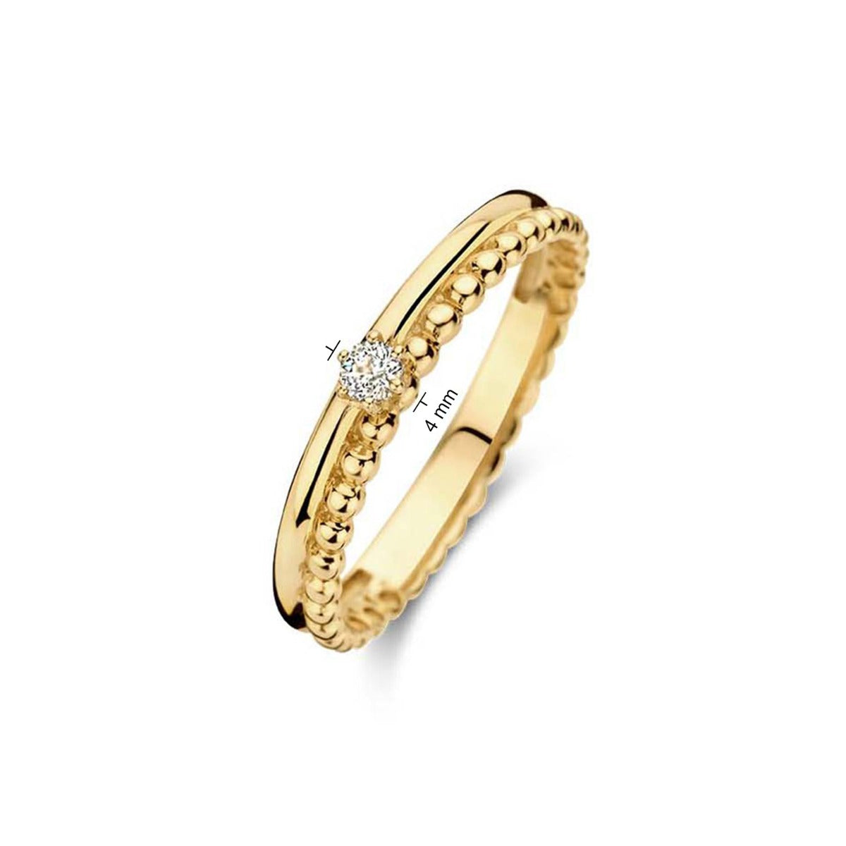 Jackie Gold 14 karat gold Ring JKR23.218.54