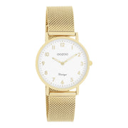 OOZOO Vintage damen Uhr Gold C20347