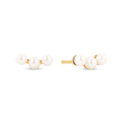 Sif Jakobs Gold Plated Perla Tre Earrings SJ-E2733-P-YG