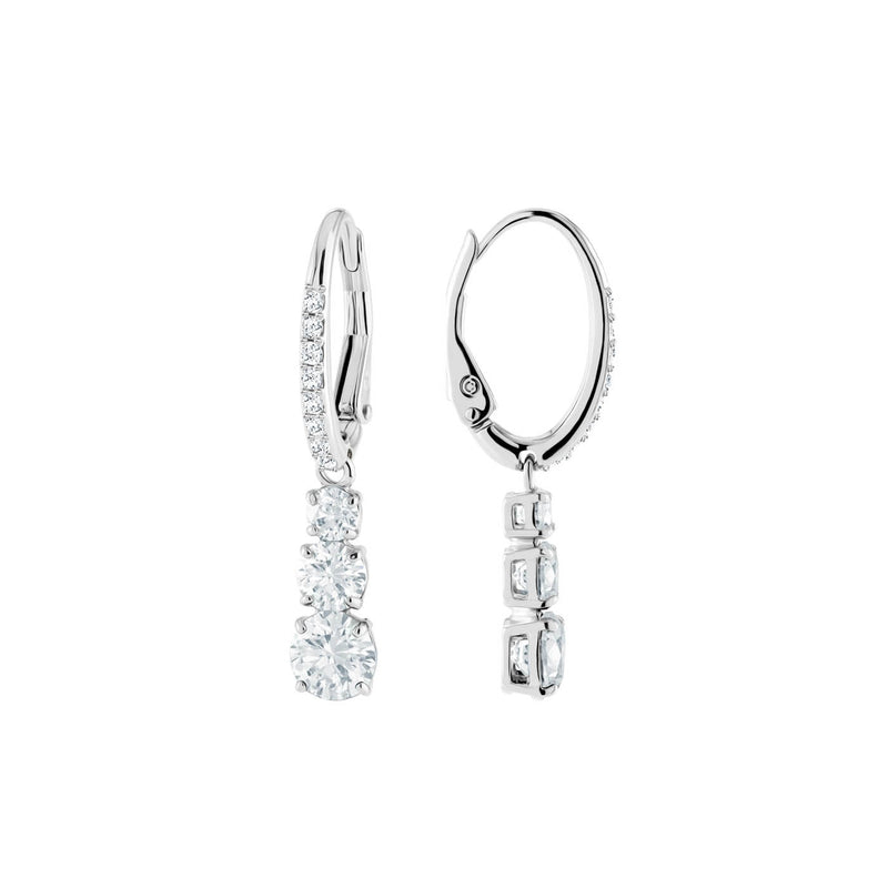 Swarovski Attract damen Ohrknöpfe Silber 5416155-zoom-