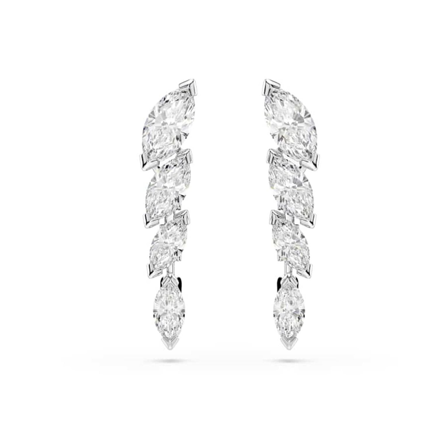 Swarovski Mesmera Glam Silver-Tone Earrings 5748007