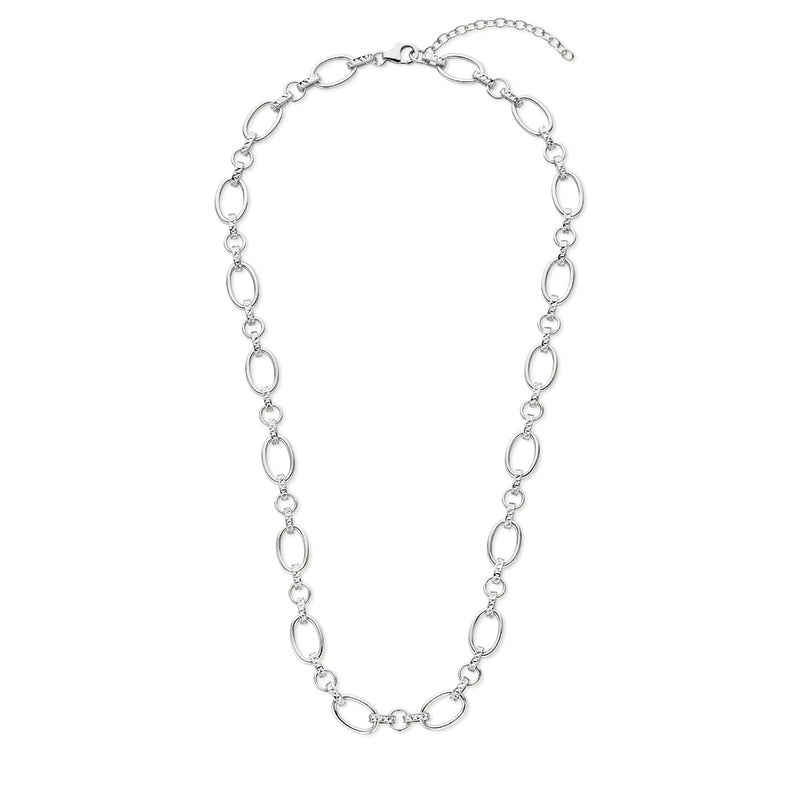 Parte Di Me Bibbiena Poppi Adriane 925 Sterling Silver Link Necklace PDM34105-zoom-
