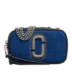 Marc Jacobs The Snapshot Blue Denim Crossbody Bag 2001-A0348867