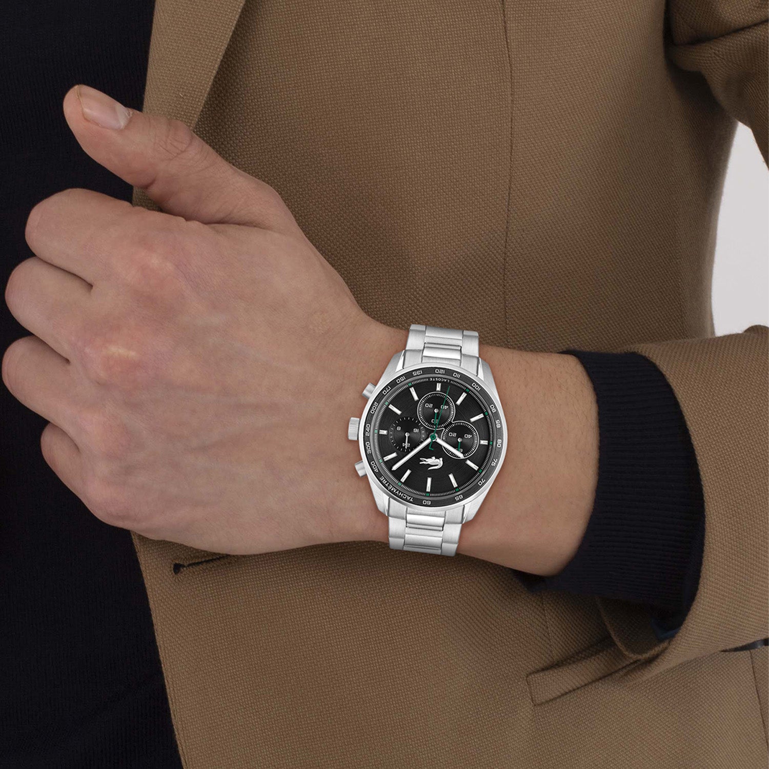 Lacoste BOSTON Zwart Heren Horloge 2002-LC2011347