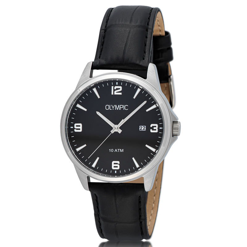 Olympic Glenn Zwart Heren Horloge 2002-OL26HSL079-zoom-