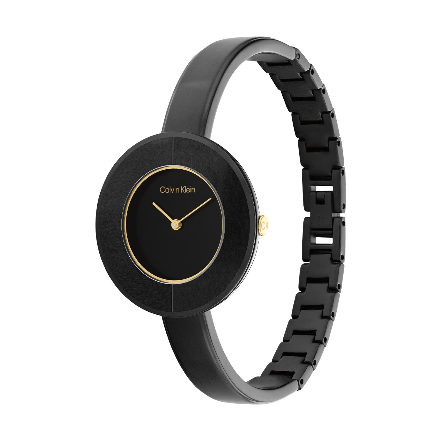 Calvin Klein Confidence Bangle Black Women's Watch 2002-CK25200024