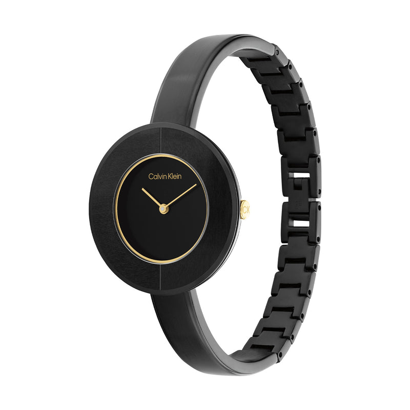 Calvin Klein Confidence Bangle Black Women's Watch 2002-CK25200024-zoom-