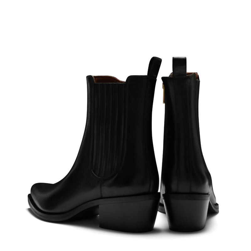 Isabel Bernard Vendôme Amandine Schwarz Kalbsleder Stiefel IB53010-001-38-zoom-