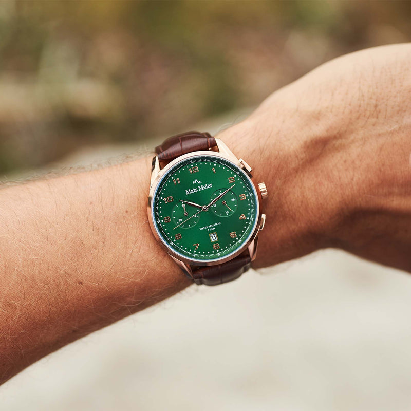 Mats Meier Mont Vélan herren Uhr Braun MM10002-zoom-