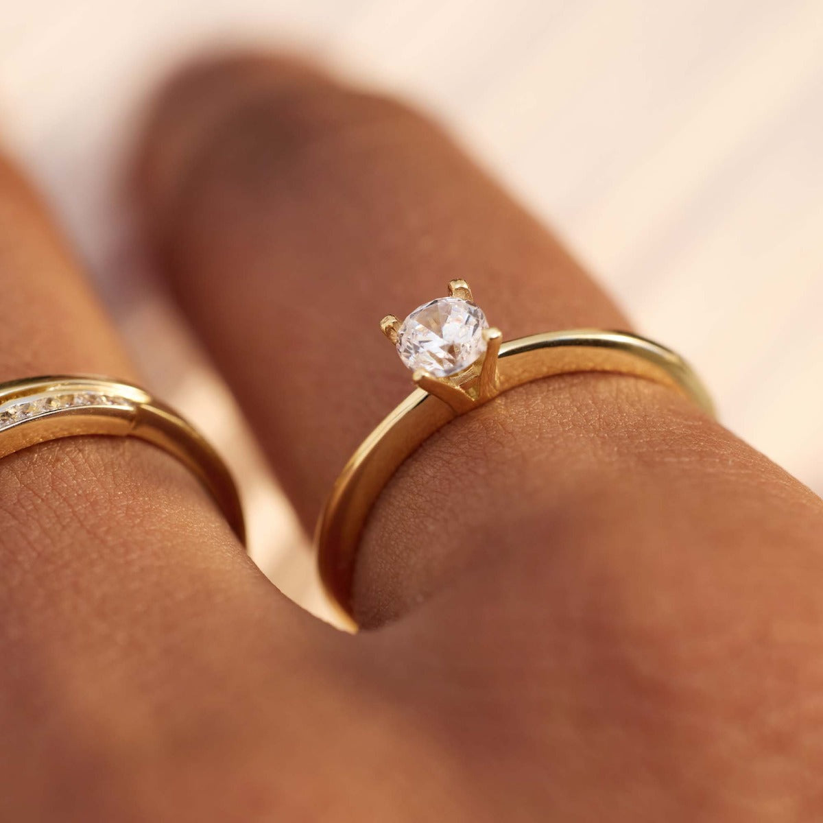 Beloro Jewels Monte Napoleone Stella 9 carat gold Ring BO330002-50