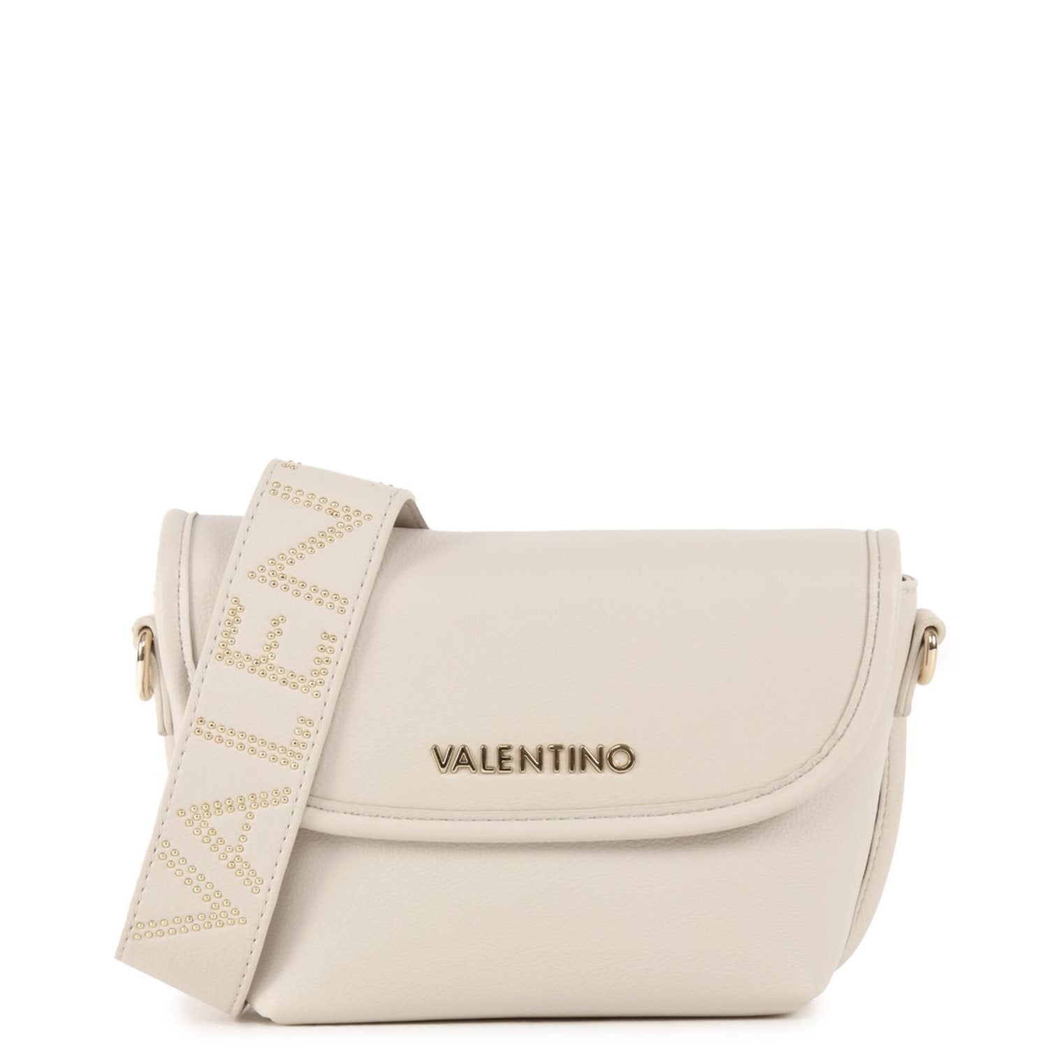 Valentino Bags Hail Ecru Flap Bag VBSA9309ECRU
