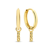 Isabel Bernard Rivoli Laura 14 Karat | Gold Reif-Ohrringe IB360150