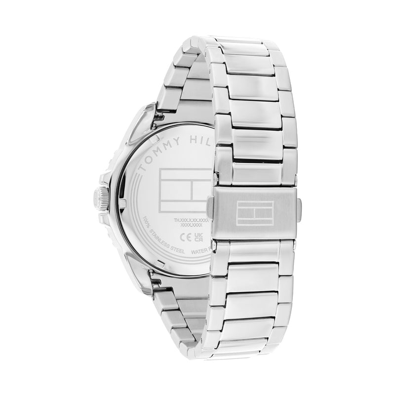 Tommy Hilfiger Oceanic Silberne Und Blaue Herrenuhr TH1792202-zoom-