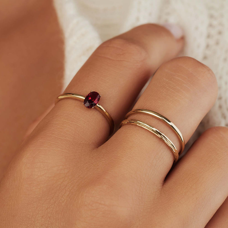 Isabel Bernard Rivoli Laura 14 Karat | Gold Ring IB330065-60-zoom-