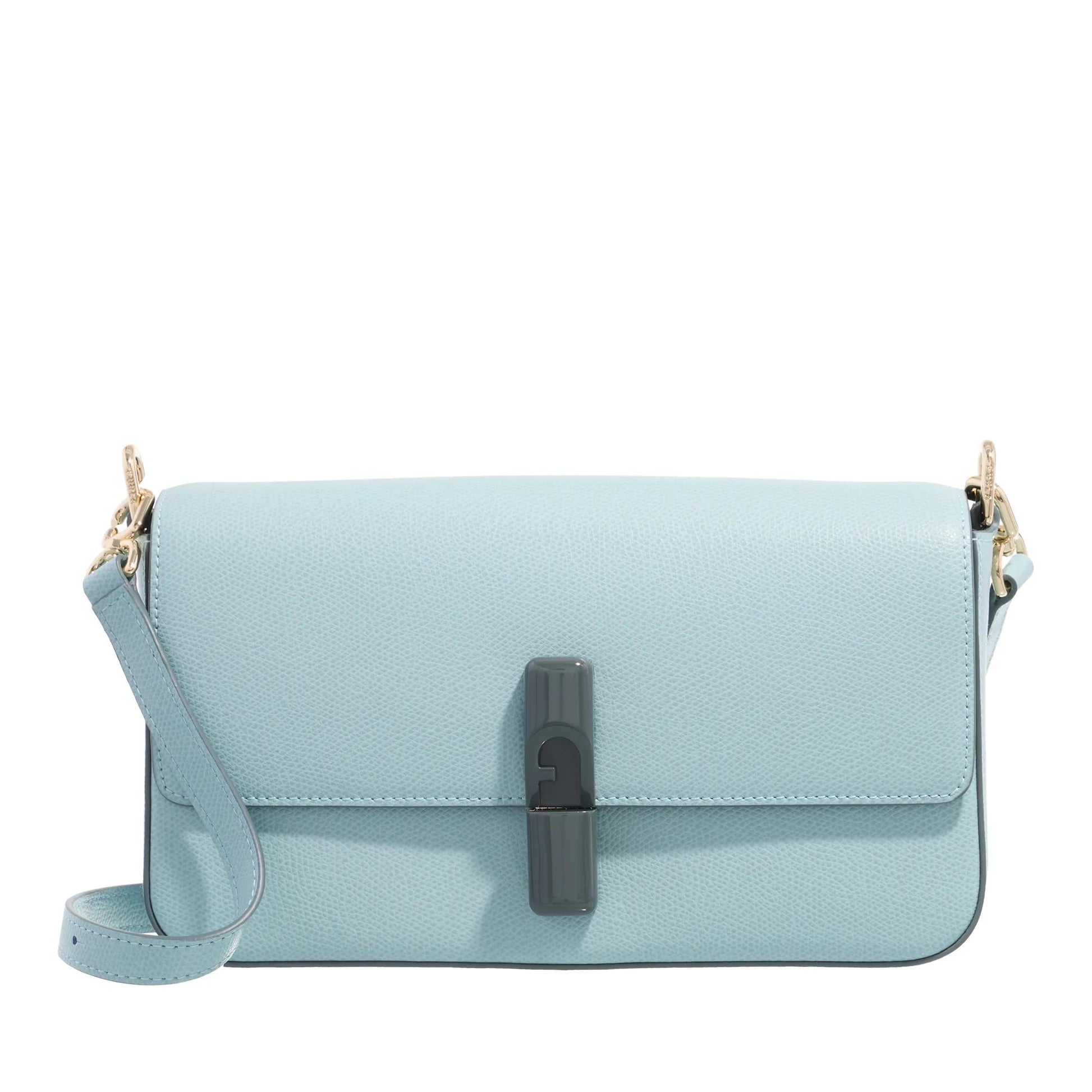 Furla Iride Blue Leather Crossbody bag 2001-A0630188