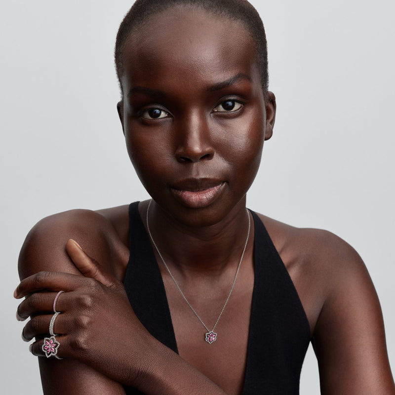 Pandora Timeless Doppelter Blumen Cocktailring 194577C01-52-zoom-