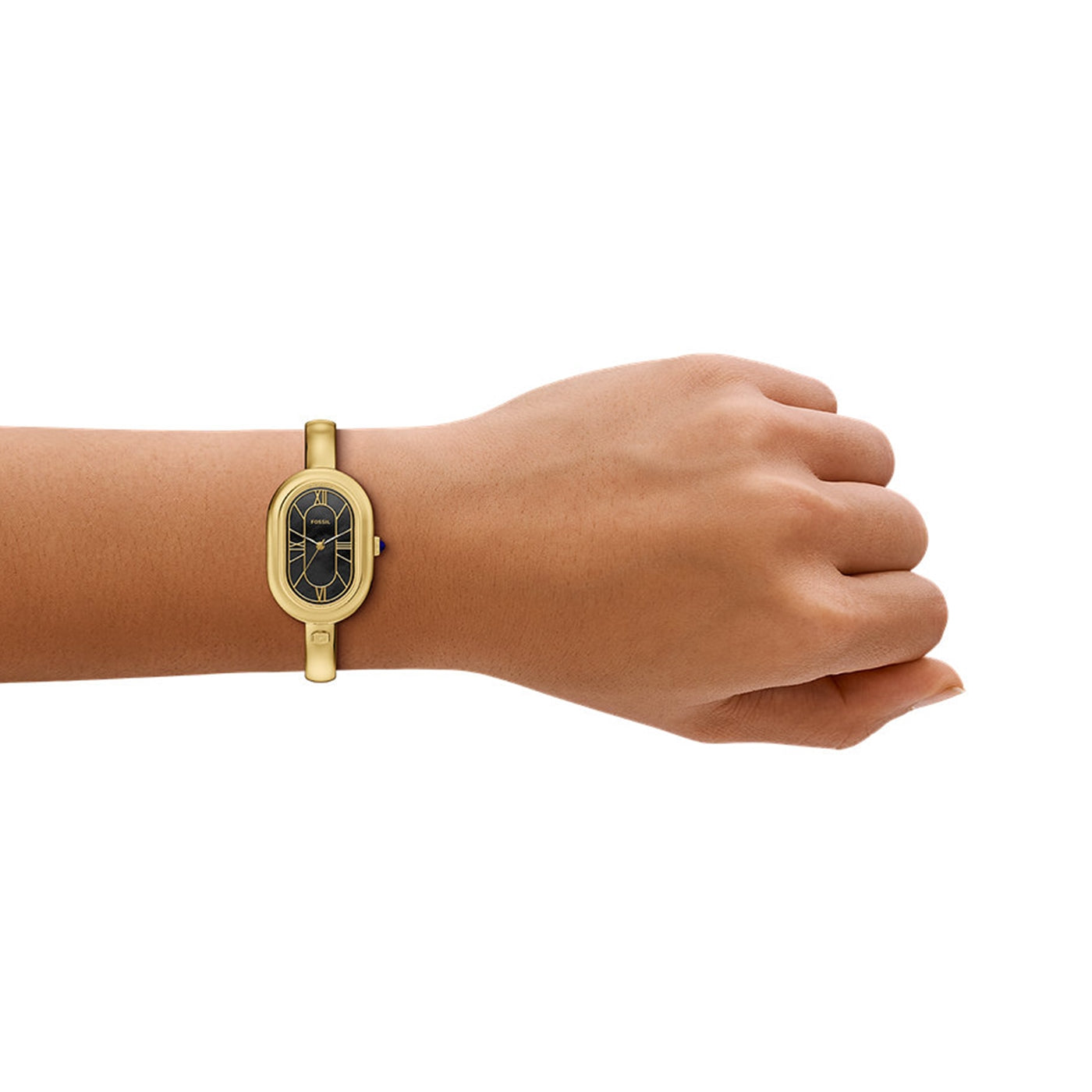 Fossil Sloan Oval White Dial Watch ES5456