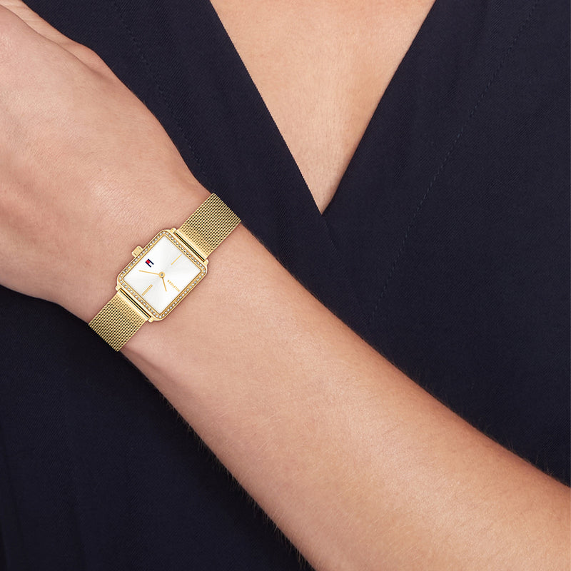 Tommy Hilfiger Goldene Damenuhr TH1782829-zoom-
