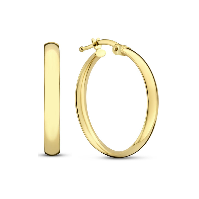 Isabel Bernard Rivoli Estrella 14 Karat | Gold Reif-Ohrringe IB360126-zoom-